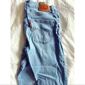 Levi’s jeans mile high high skinny jeans, size 28